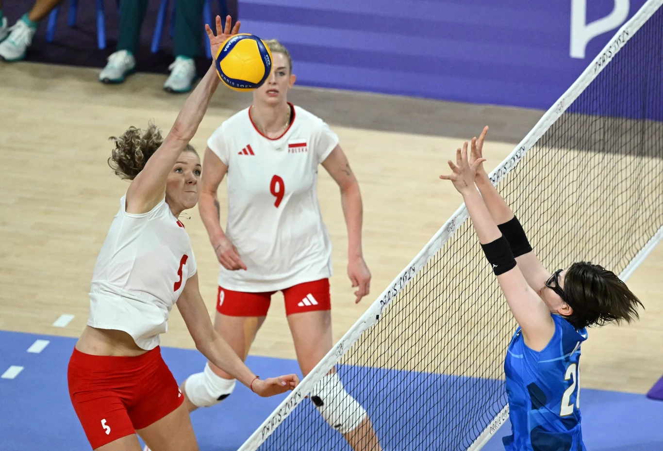 Agnieszka Korneluk w ataku