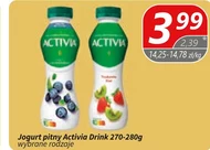 Jogurt pitny Activia
