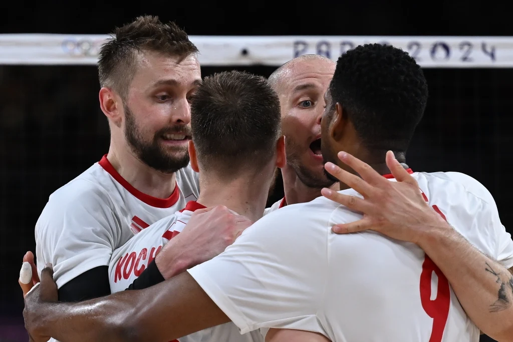 Radość polskich siatkarzy