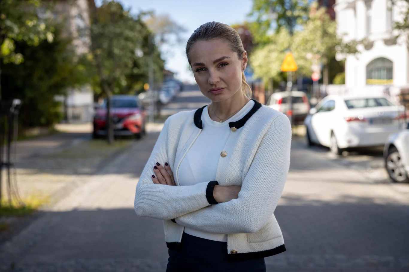 Małgorzata Socha w serialu "Powrót do życia" Małgorzata Socha w serialu "Powrót do życia"