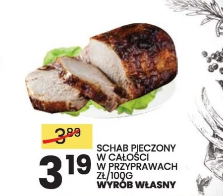 Schab pieczony