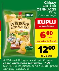 Chipsy Wiejskie ziemniaczki