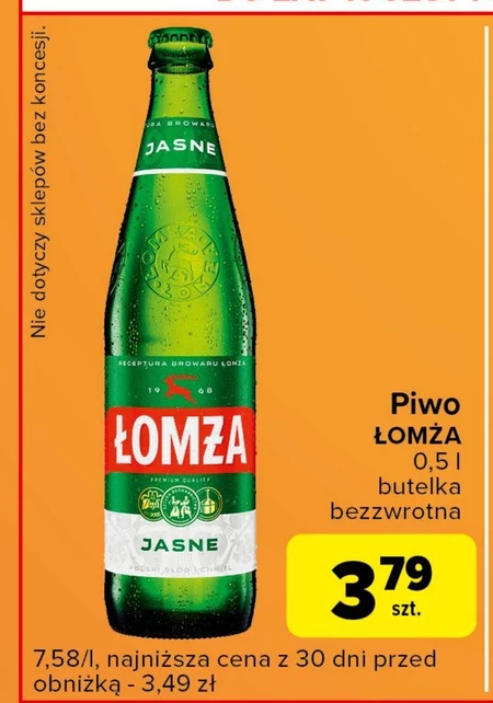 Piwo Łomża