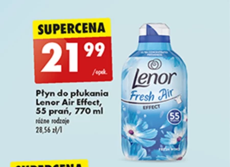 Lenor Fresh Air Effect Płyn do płukania tkanin 55 prań, Fresh Wind