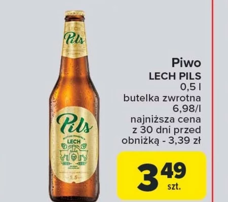 Lech Pils Piwo jasne 500 ml