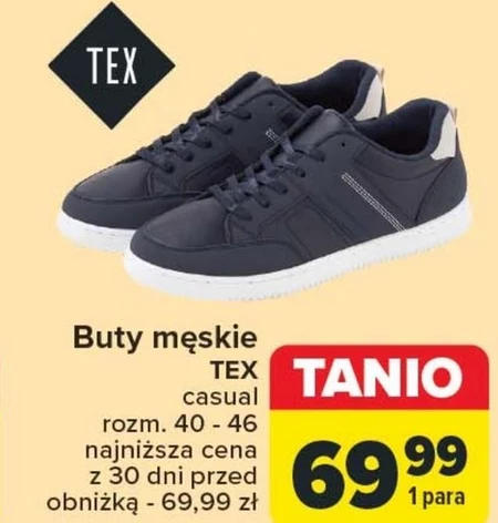 Buty męskie TEX