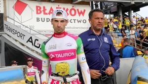 Niezadowolony Mikkel Michelsen, obok prezes Włókniarza Częstochowa Michał Świącik.