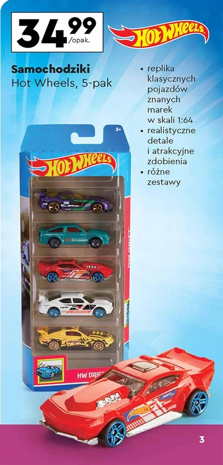 Samochodziki Hot Wheels