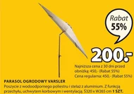 Parasol ogrodowy