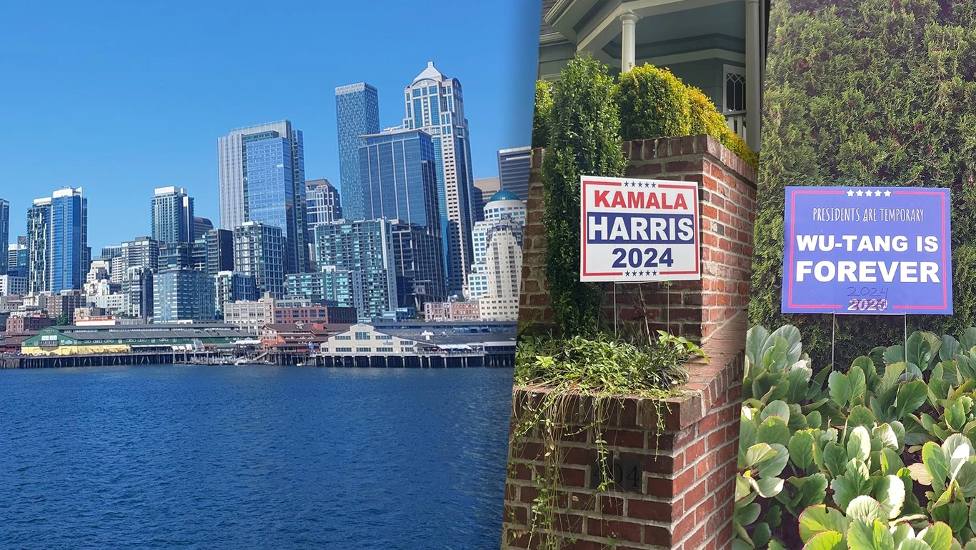 Wybory USA 2024. Seattle w środku kampanii Wybory USA 2024. Seattle w środku kampanii