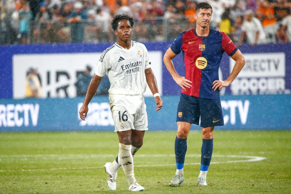 Robert Lewandowski i Endrick