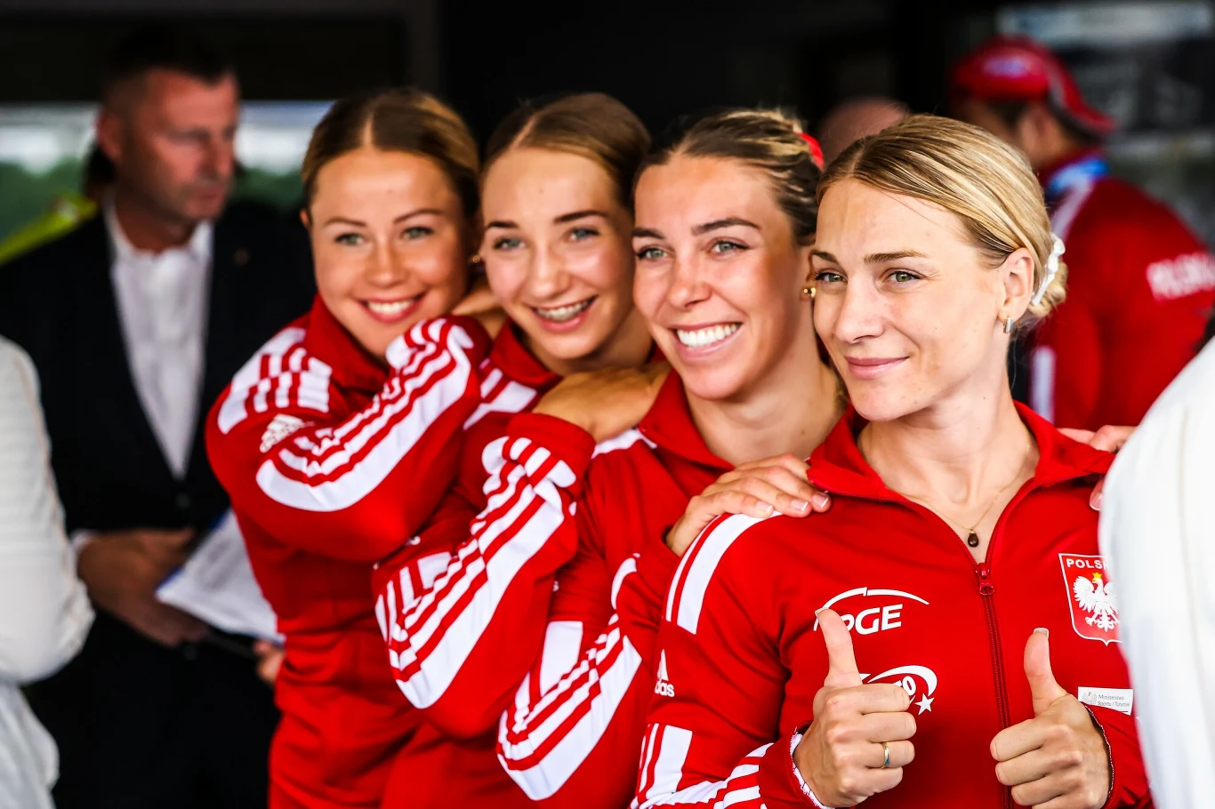Karolina Naja, Anna Puławska, Adriana Kąkol i Dominika Putto, czyli nasza eksportowa osada "Atomówek"