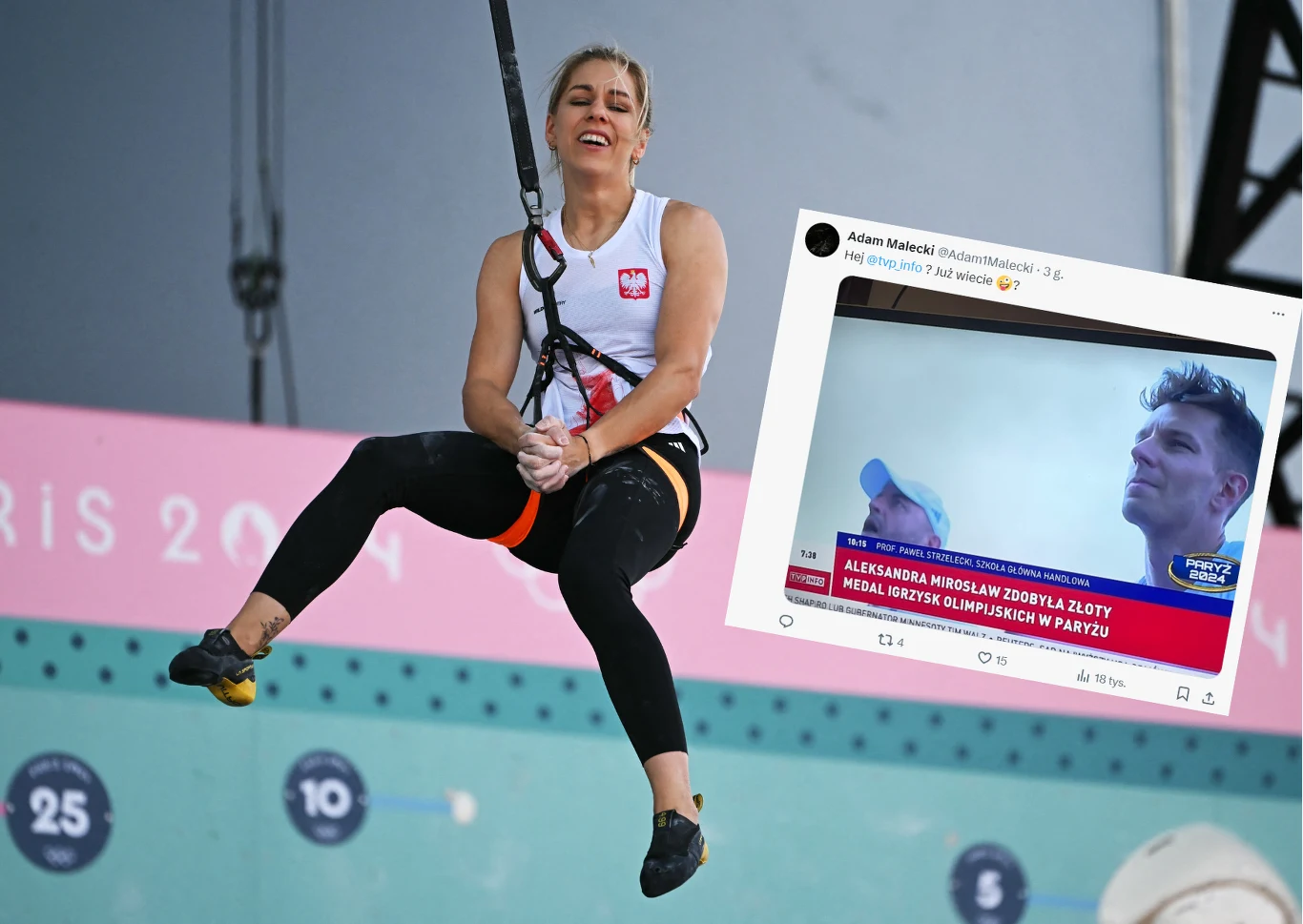 TVP Info zaliczyło poważną wpadkę z Aleksandrą Mirosław w roli głównej