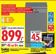 Zmywarka wolnostojąca Beko