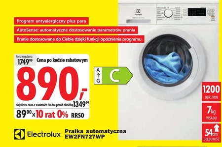 Pralka Electrolux