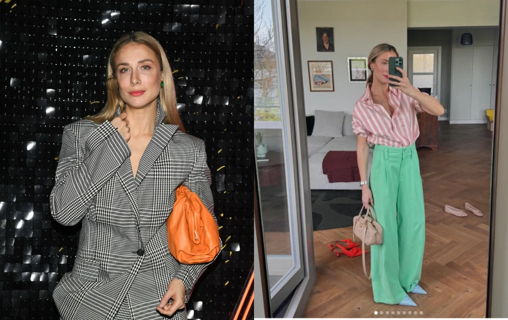 Natalia Klimas w warszawskim mieszkaniu Natalia Klimas w warszawskim mieszkaniu