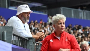 Anita Włodarczyk przed finałem rzutu młotem pochwaliła się kibicom
