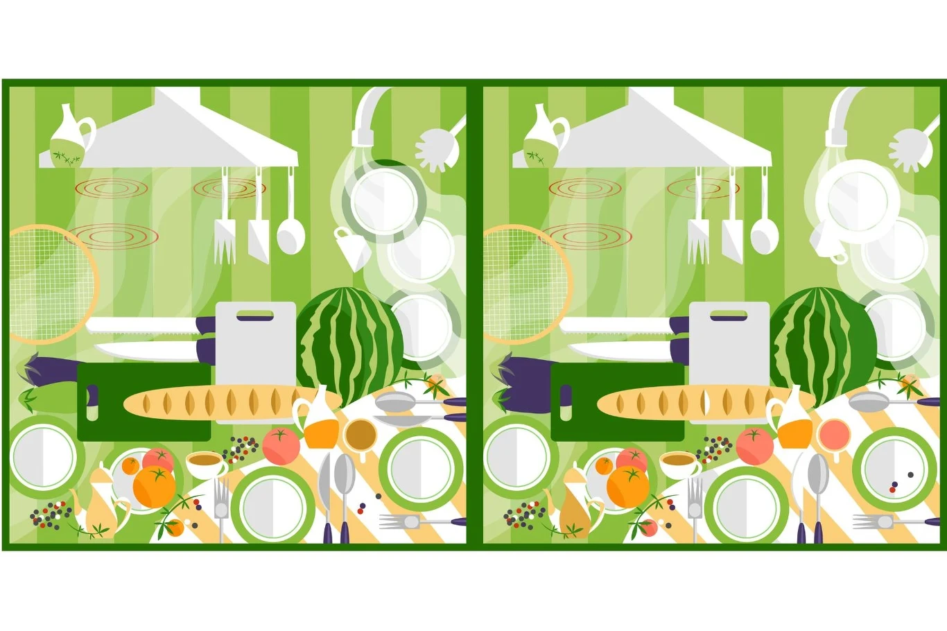 Porównaj obrazki i znajdź wszystkie różnice Porównaj obrazki i znajdź wszystkie różnice