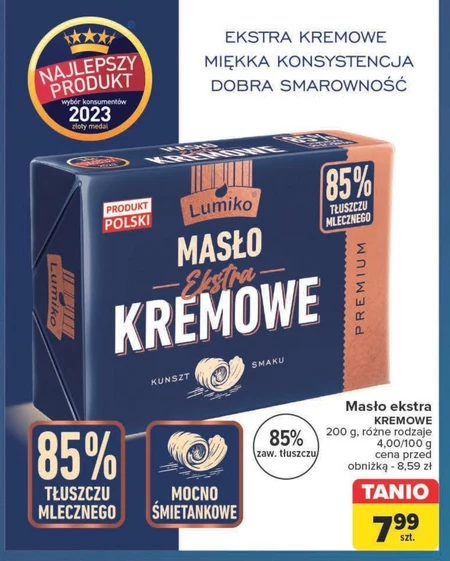 Masło Lumiko