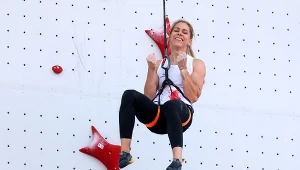 Aleksandra Mirosław wywalczyła awans do półfinału wspinaczki na czas