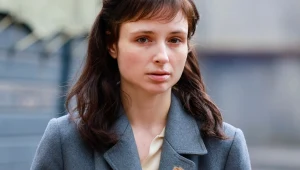 Anna Próchniak na planie filmu "Pojedynek"