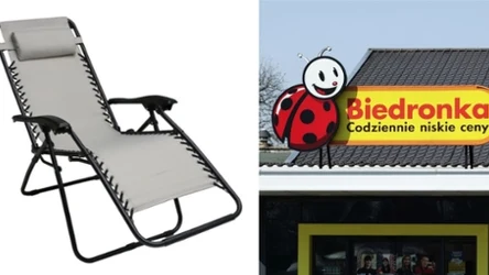 Fotel ogrodowy o 70 zł taniej w Biedronce!