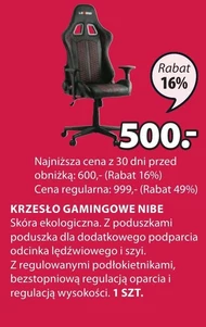 Krzesło gamingowe Nibe