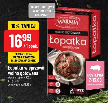 Łopatka wieprzowa Warmia