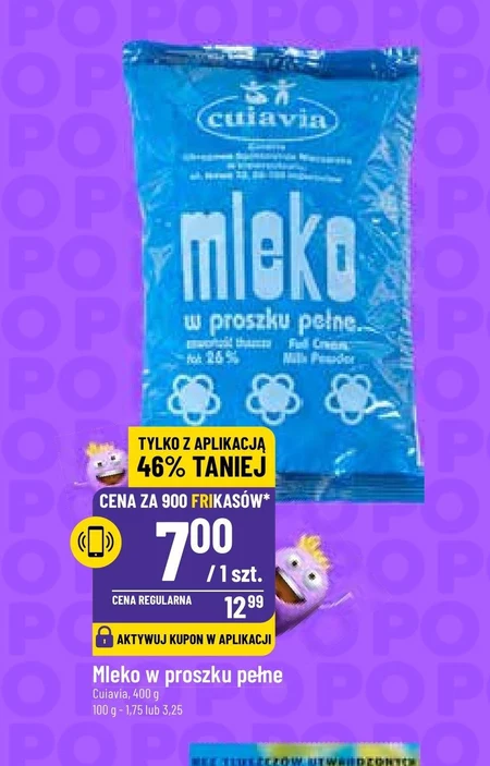 Mleko w proszku Cuiavia