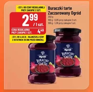 Buraczki tarte Zaczarowany Ogród