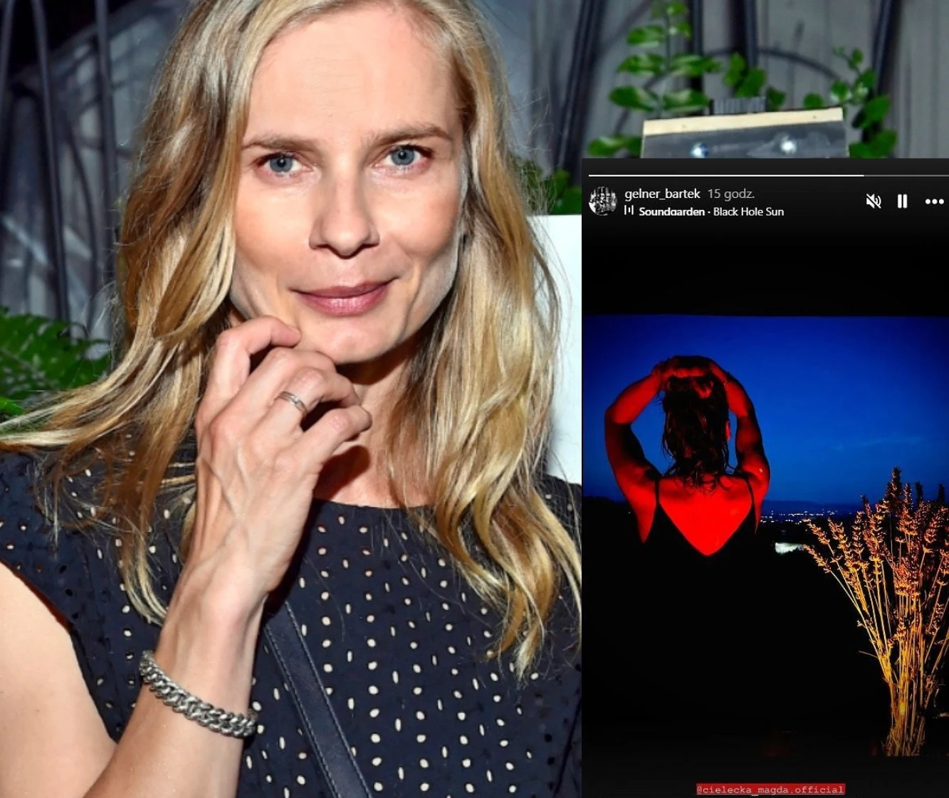 Magdalena Cielecka / Instagram: @gelner_bartek