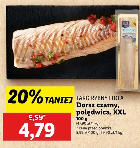 Dorsz Targ rybny Lidla