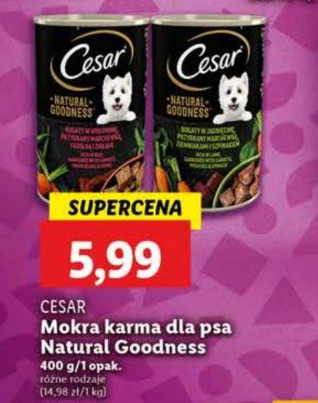 Корм для собак Cesar