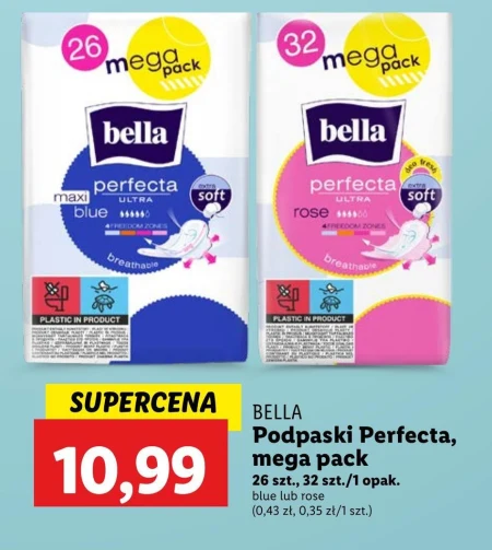 Bella Perfecta Ultra Green Podpaski higieniczne 32 sztuki