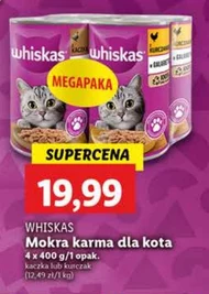 Mokra karma dla kota Whiskas