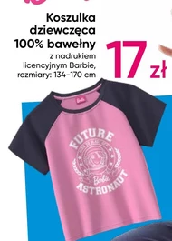 Koszulka dziewczęca Barbie