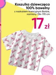 Koszulka dziewczęca Barbie