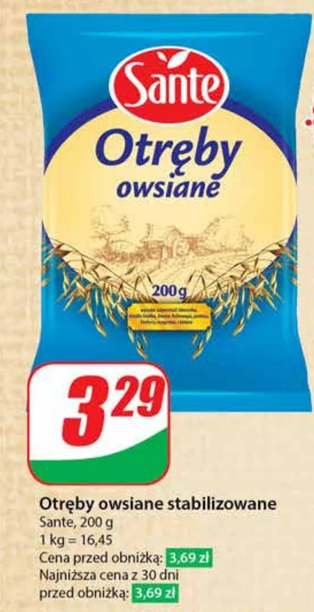 Otręby owsiane Sante