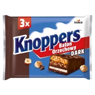 Knoppers Dark Baton orzechowy 120 g (3 x 40 g)