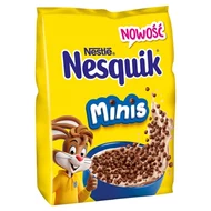 Nestlé Nesquik Minis Kuleczki o smaku czekoladowym 400 g