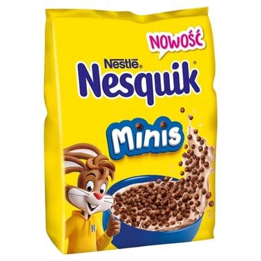 Nestlé Nesquik Minis Kuleczki o smaku czekoladowym 400 g - 0