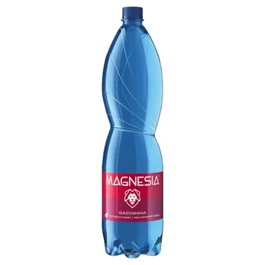 Magnesia Średniozmineralizowana naturalna woda mineralna gazowana 1,5 l - 0
