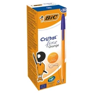 BiC Cristal Fine Orange Długopis 20 sztuk