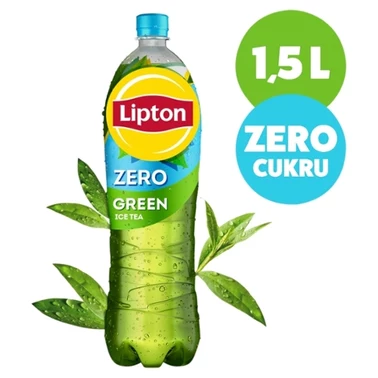 Lipton Ice Tea Zero Green Napój niegazowany z ekstraktem zielonej herbaty 1,5 l - 1