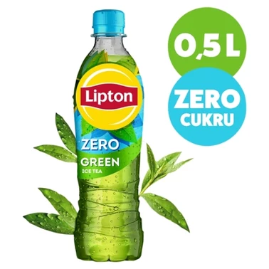 Lipton Ice Tea Zero Green Napój niegazowany z ekstraktem zielonej herbaty 500 ml - 1