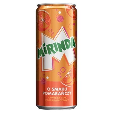 Mirinda Napój gazowany o smaku pomarańczowym 330 ml - 2