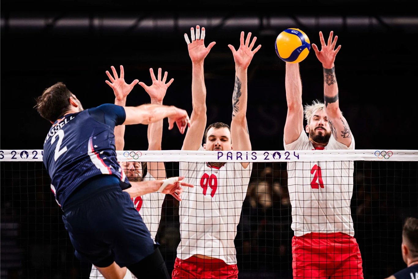 Mecz Polska - USA w półfinale igrzysk olimpijskich