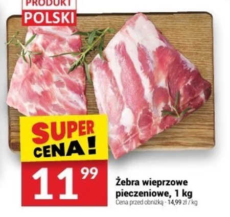 Żeberka wieprzowe Polski