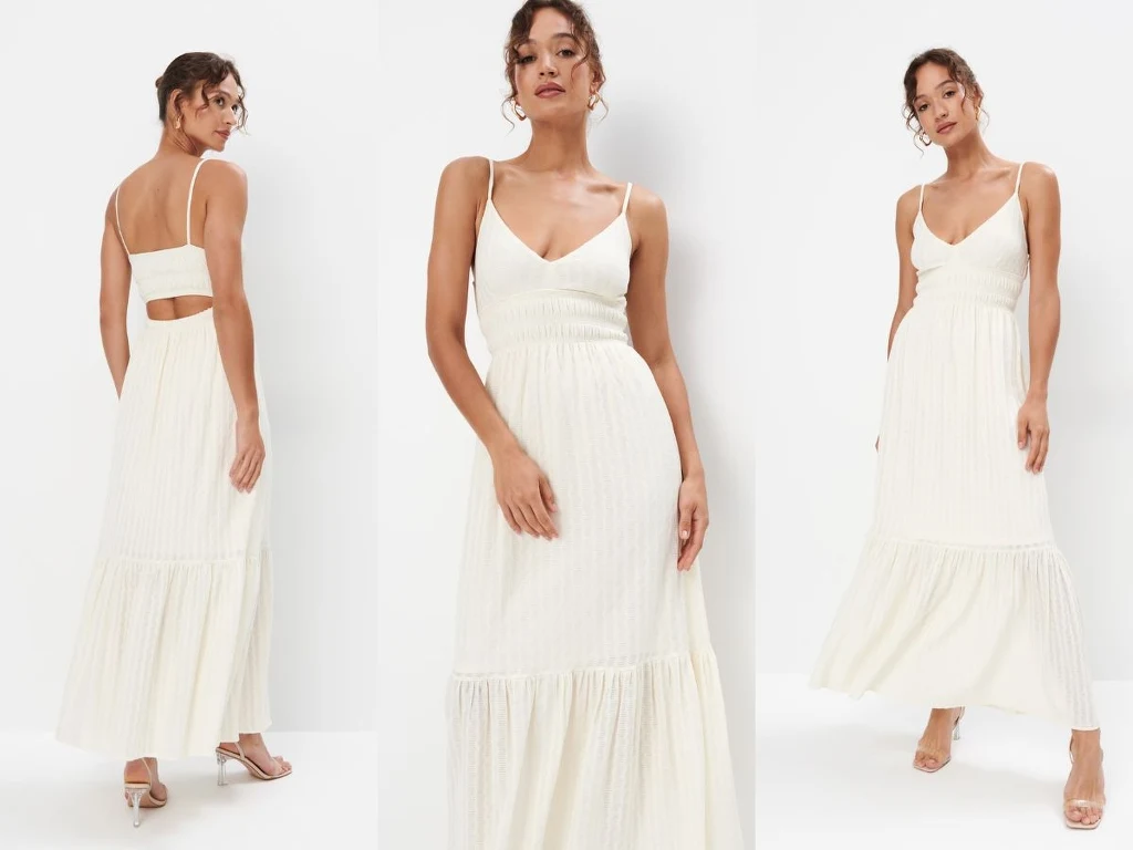 Biała sukienka - Mohito