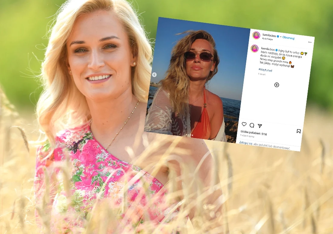 Kamila Boś zachwyciła opalenizną i ogłosiła "nowy etap" /https://www.instagram.com/kamila.bos/?img_index=4/